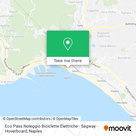 Eco Pass Noleggio Biciclette Elettriche - Segway - Hoverboard map