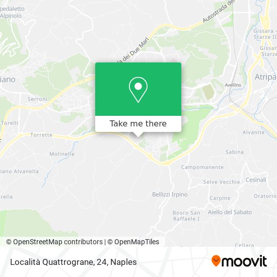 Località Quattrograne, 24 map