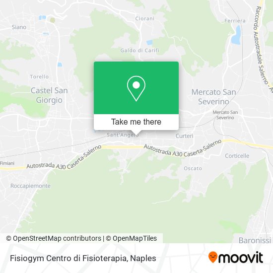 Fisiogym Centro di Fisioterapia map