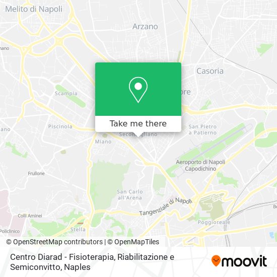 Centro Diarad - Fisioterapia, Riabilitazione e Semiconvitto map