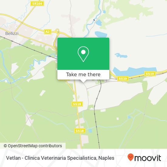Vetlan - Clinica Veterinaria Specialistica map