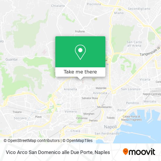 Vico Arco San Domenico alle Due Porte map