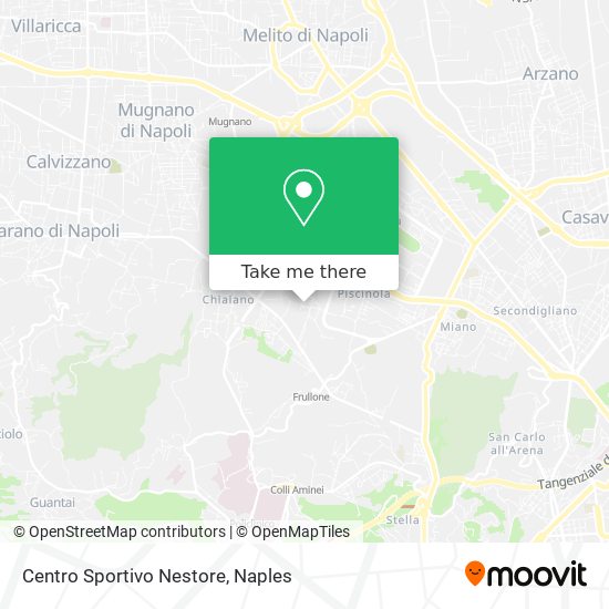 Centro Sportivo Nestore map