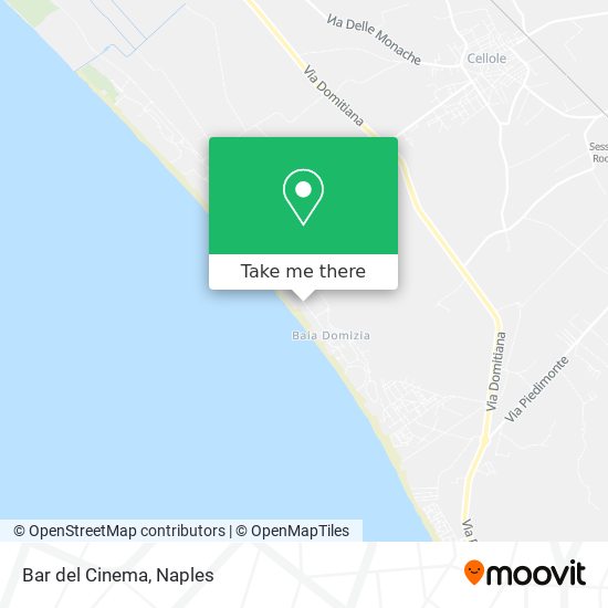 Bar del Cinema map