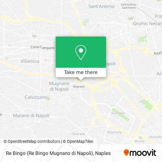 Re Bingo (Re Bingo Mugnano di Napoli) map