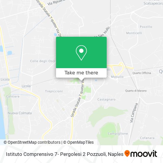 Istituto Comprensivo 7- Pergolesi 2 Pozzuoli map