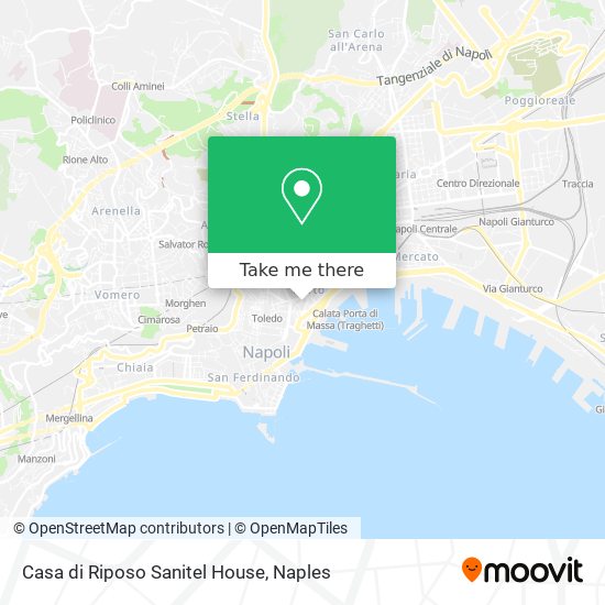 Casa di Riposo Sanitel House map