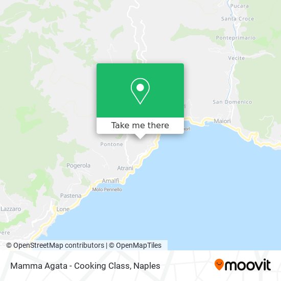 Mamma Agata - Cooking Class map