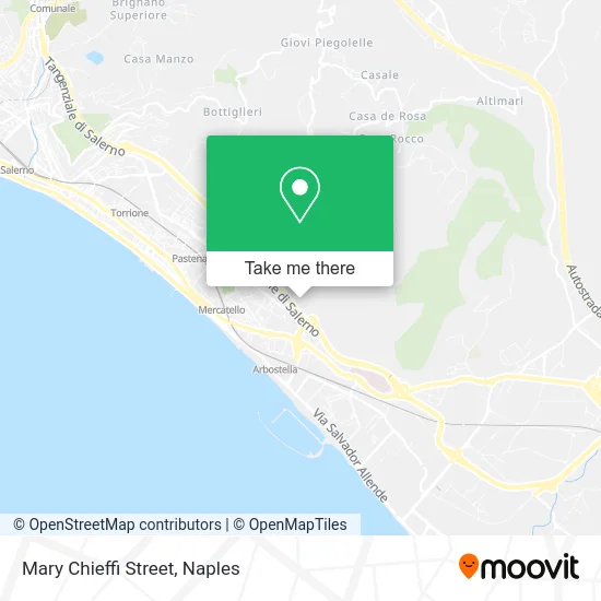Mary Chieffi Street map