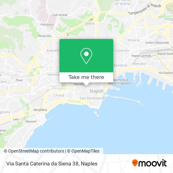 Via Santa Caterina da Siena  38 map