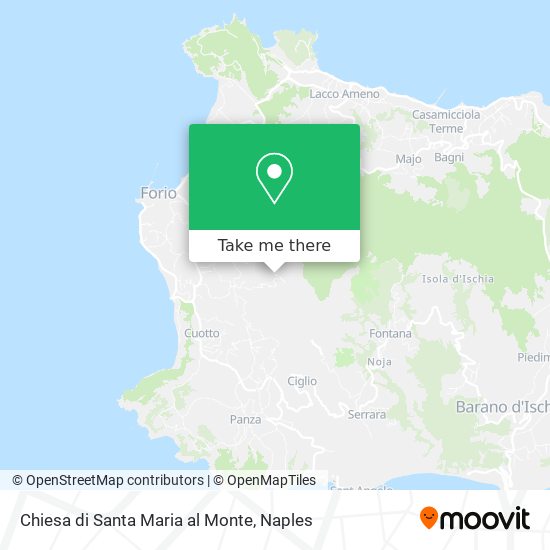 Chiesa di Santa Maria al Monte map
