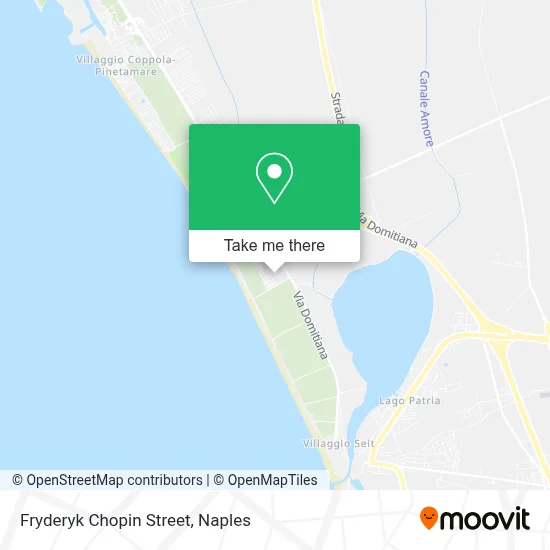 Fryderyk Chopin Street map