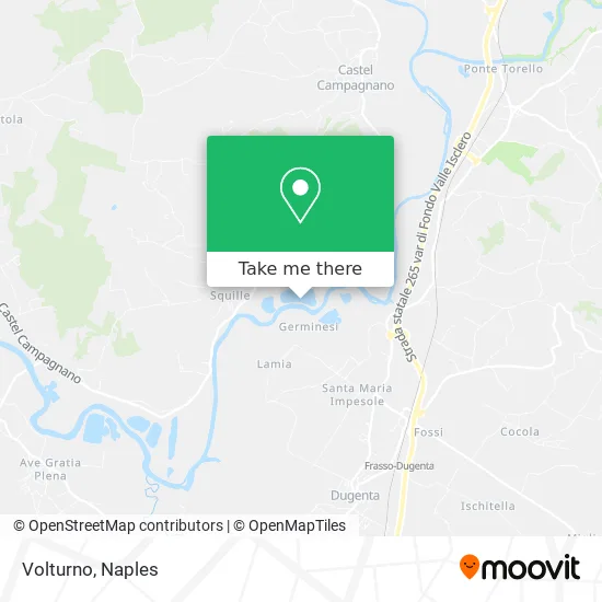 Volturno map