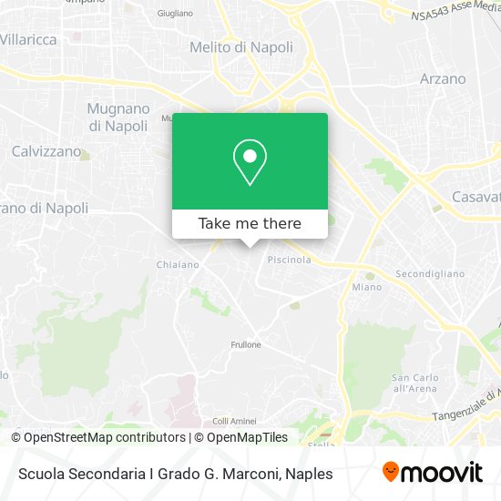 Scuola Secondaria I Grado G. Marconi map