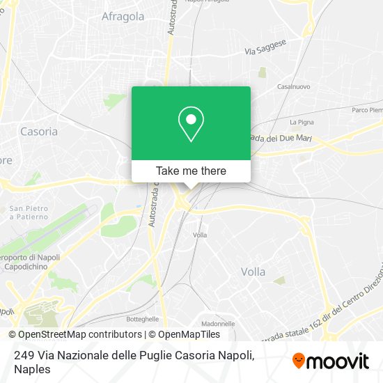 249 Via Nazionale delle Puglie Casoria Napoli map