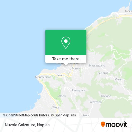 Nuvola Calzature map