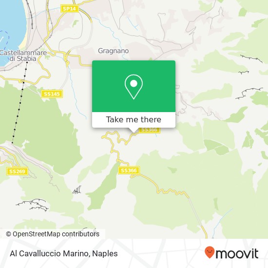 Al Cavalluccio Marino, Via Nazionale 80050 Pimonte map