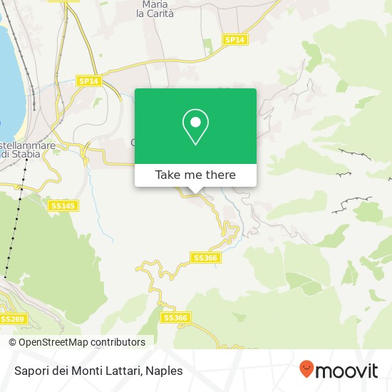 Sapori dei Monti Lattari, Strada Statale per Agerola, 111 80054 Gragnano map