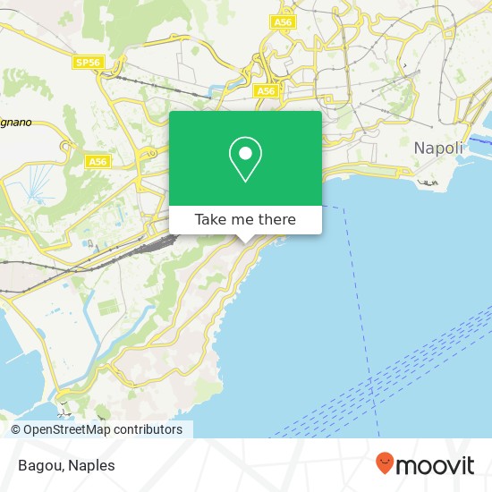 Bagou, Via Plauto, 102 80122 Napoli map