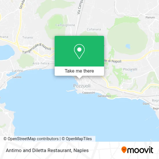 Antimo and Diletta Restaurant map