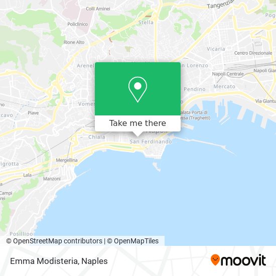 Emma Modisteria map