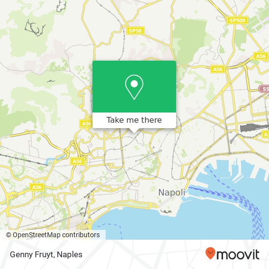 Genny Fruyt, Via Salvator Rosa, 72 80136 Napoli map