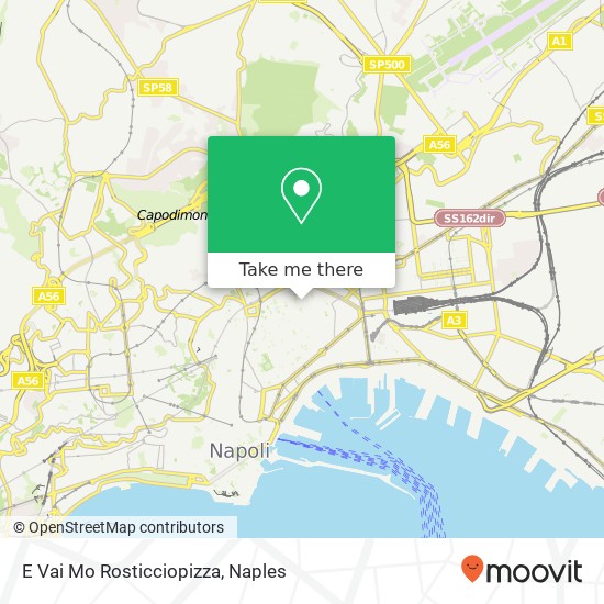 E Vai Mo Rosticciopizza, Via Duomo, 93 80138 Napoli map