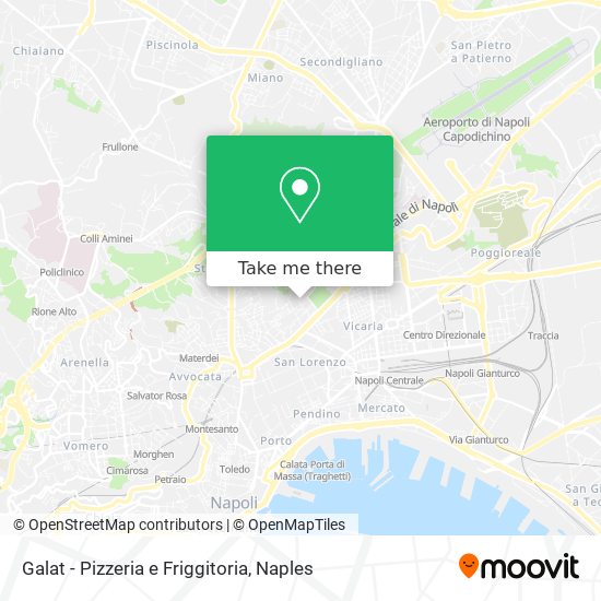 Galat - Pizzeria e Friggitoria map