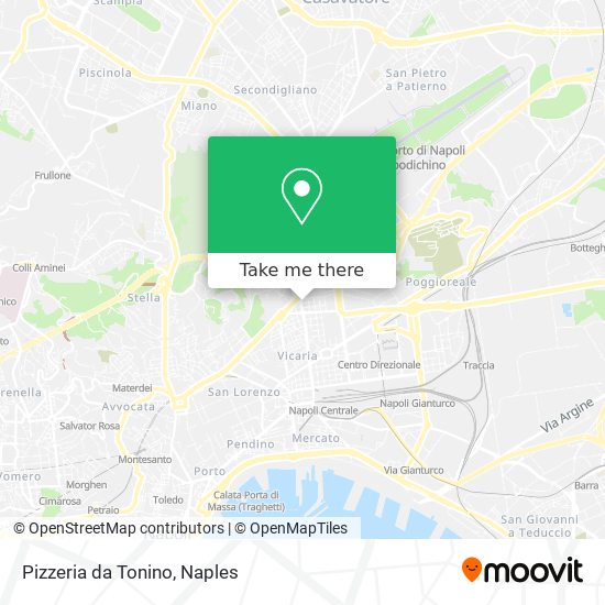 Pizzeria da Tonino map
