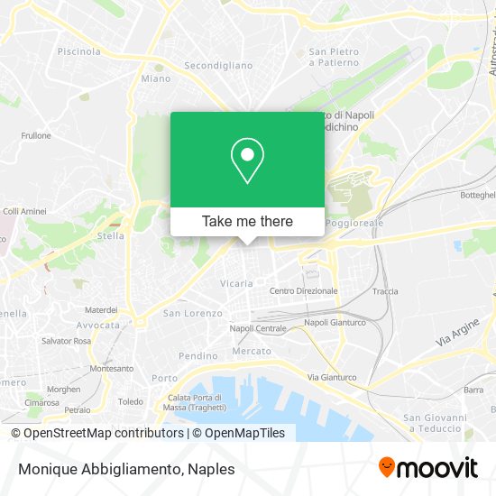 Monique Abbigliamento map