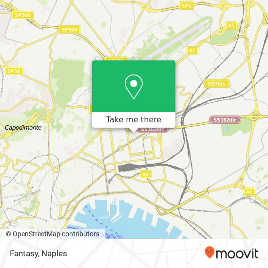 Fantasy, Via Aquileia, 65 80143 Napoli map