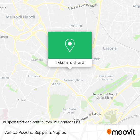 Antica Pizzeria Suppella map