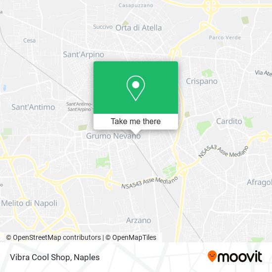 Vibra Cool Shop map