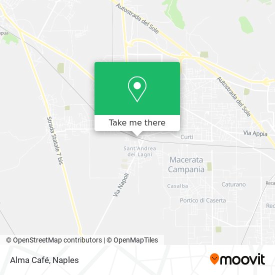 Alma Café map