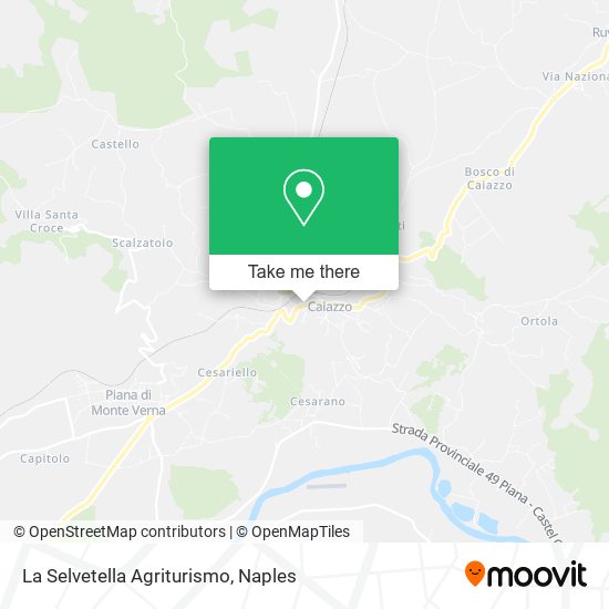 La Selvetella Agriturismo map