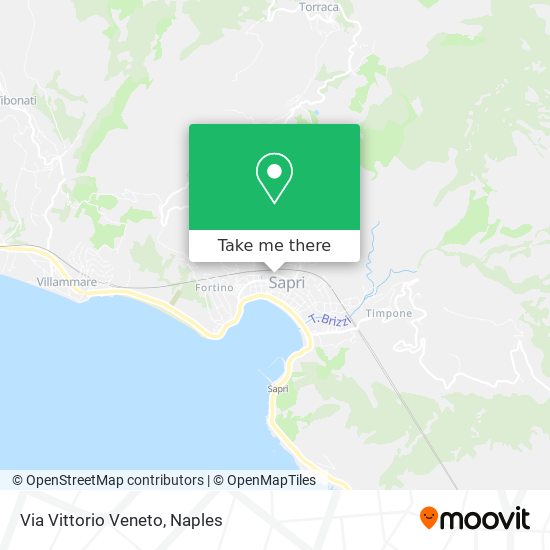 Via Vittorio Veneto map