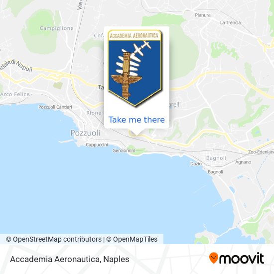 Accademia Aeronautica map