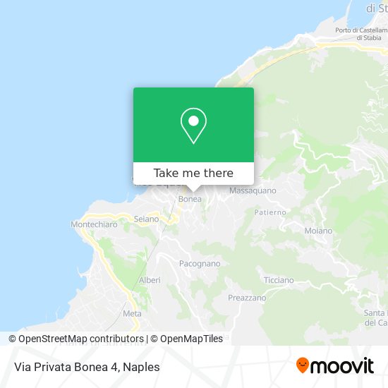 Via Privata Bonea 4 map