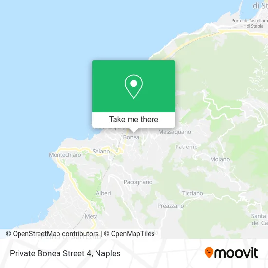 Private Bonea Street 4 map