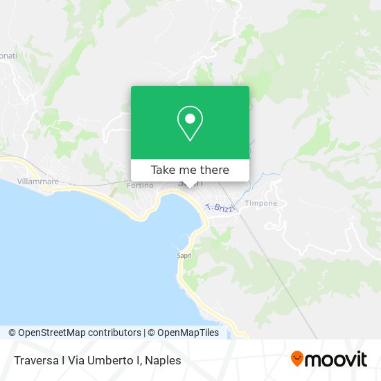 Traversa I Via Umberto I map