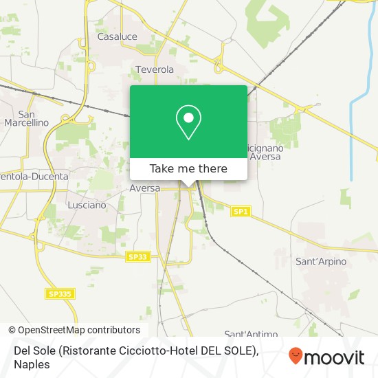 Del Sole (Ristorante Cicciotto-Hotel DEL SOLE) map