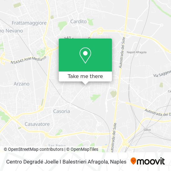 Centro Degradé Joelle I Balestrieri Afragola map