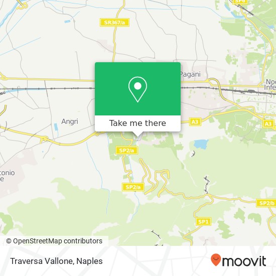 Traversa Vallone map