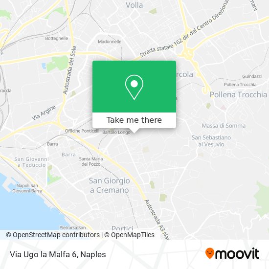 Via Ugo la Malfa 6 map