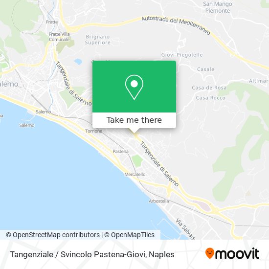 Tangenziale / Svincolo Pastena-Giovi map