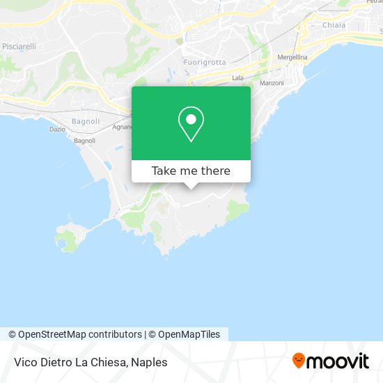 Vico Dietro La Chiesa map