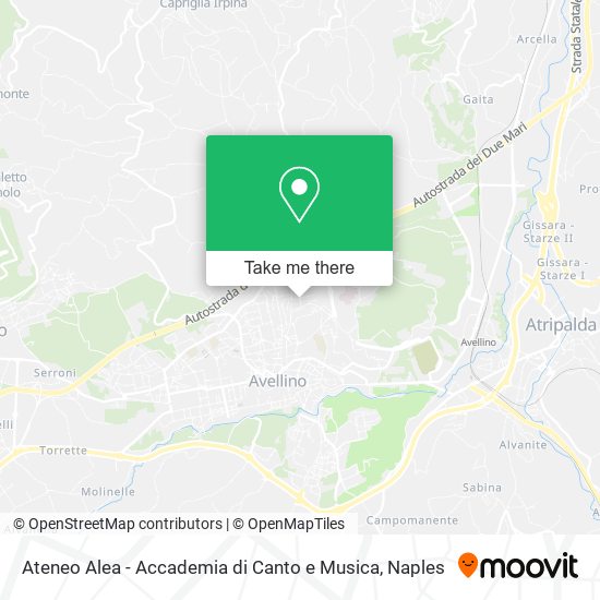 Ateneo Alea - Accademia di Canto e Musica map