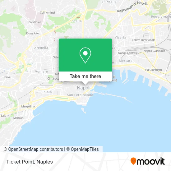 Ticket Point map