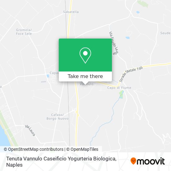 Tenuta Vannulo Caseificio Yogurteria Biologica map