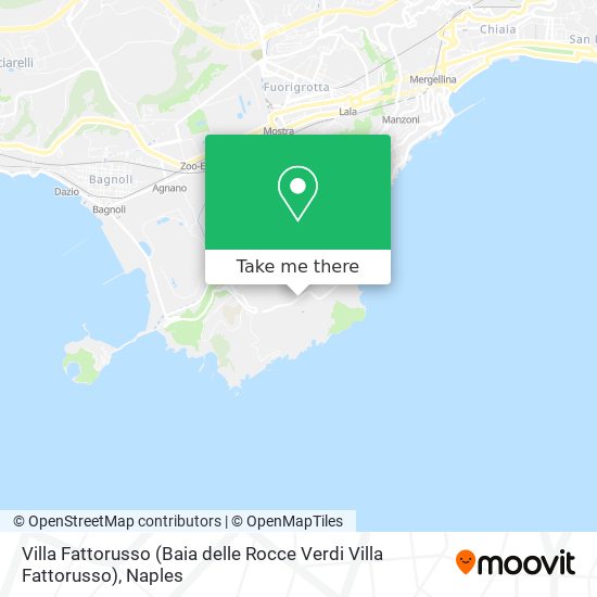 Villa Fattorusso (Baia delle Rocce Verdi Villa Fattorusso) map